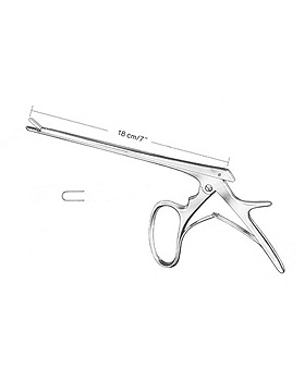 FERRIS-SMITH-CUSHING Laminektomiezange Schaftl�nge 18cm, Maul 4x10mm, gerade, Allgaier Instrumente, medishop.de