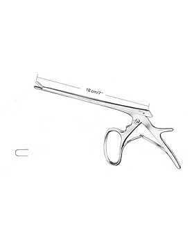 FERRIS-SMITH-CUSHING Laminektomiezange Schaftlnge 18cm, Maul 5x10mm, gerade, Allgaier Instrumente, medishop.de