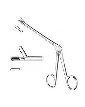 CUSHING, Laminektomiezange, Schaftl�nge 18cm, Maul, 2 x 10mm, gerade, Allgaier Instrumente, medishop.de