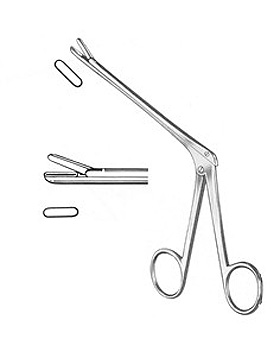 LOVE-GRUENWALD, Laminektomiezange, Schaftlnge 13cm, Maul, 3x10mm, gerade, Allgaier Instrumente, medishop.de