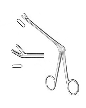 LOVE-GRUENWALD, Laminektomiezange, Schaftlnge 13cm, Maul. 3x10mm, aufwrts, Allgaier Instrumente, medishop.de