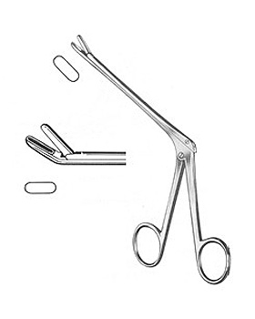 SPURLING, Laminektomiezange, Schaftlnge 18cm, Maul 4x10mm, aufwrts, Allgaier Instrumente, medishop.de