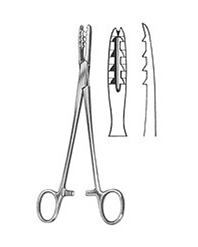 BIRCHER-GANSKE, Knochen- und Knorpelfazange 20cm, gerade, Allgaier Instrumente, medishop.de