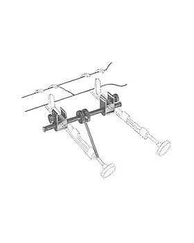 GERSTER,, Distraktionsklammer, Allgaier Instrumente, medishop.de