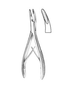 MEAD 1A, Hohlmeielzange,  16,5cm, Allgaier Instrumente, medishop.de