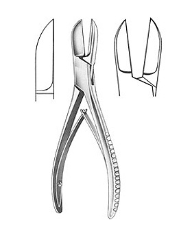 LISTON, Knochensplitterzange, 17cm, gerade, Allgaier Instrumente, medishop.de
