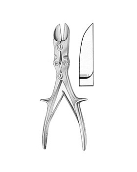 STILLE-LISTON, Knochensplitterzange, 27,0 gerade, bersetzt, Allgaier Instrumente, medishop.de