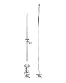 FRANKLIN-SILVERMANN, Nierenbiopsiekanüle 2, 00x100mm, ohne Widerhaken, Allgaier Instrumente, medishop.de