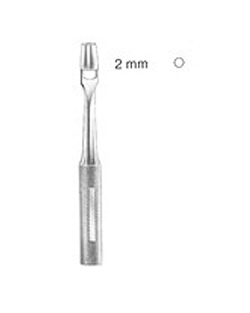 KEYES, Hauttrephine, 2mm Durchmesser, Allgaier Instrumente, medishop.de