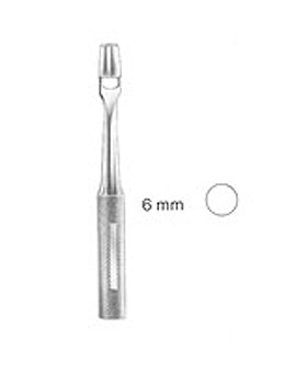 KEYES, Hauttrephine, 6mm Durchmesser, Allgaier Instrumente, medishop.de