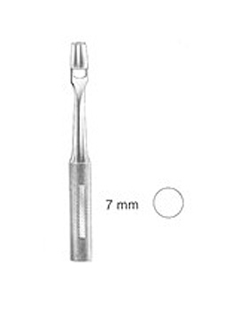 KEYES, Hauttrephine, 7mm Durchmesser, Allgaier Instrumente, medishop.de