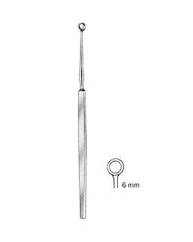 FOX, Lupuskürette, 6mm Durchmesser, Allgaier Instrumente, medishop.de