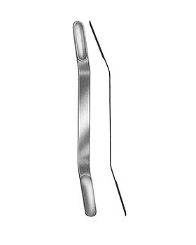 OLIVECRONA, Hirnspatel, konkav, 15 + 18mm, Allgaier Instrumente, medishop.de