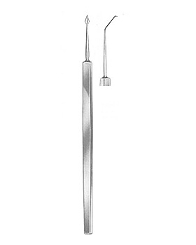 GRAEFE, Cystotome, abgewinkelt, Ausfhrung 2, Allgaier Instrumente, medishop.de