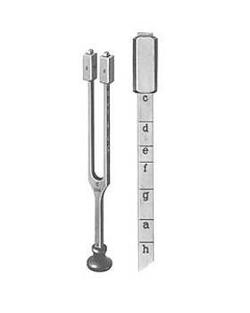 LUCAE, Stimmgabel, c 128, Dmpfer verstellbar bis h 240 ,, Allgaier Instrumente, medishop.de