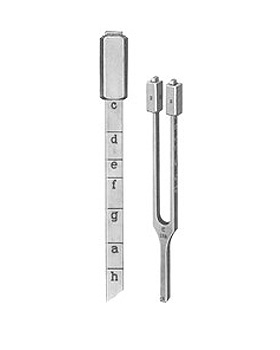 HARTMANN, Stimmgabel, c 128, Dmpfer verschiebbar bis, Allgaier Instrumente, medishop.de