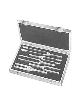 HARTMANN, Satz zu 6 Stimmgabeln, in Etui 44- 220-001 bis 44-220-006, Allgaier Instrumente, medishop.de