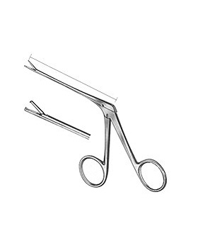 HARTMANN, Ohrpolypenzange, Schaftlnge 8,5cm, 1 x 2 Zhne, Allgaier Instrumente, medishop.de