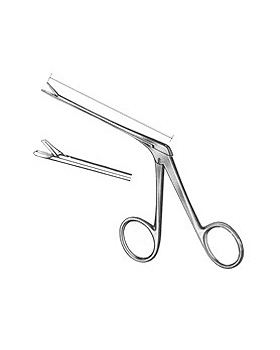 HARTMANN, Ohrpolypenzange, Schaftlänge  8,5cm, Maul, Allgaier Instrumente, medishop.de