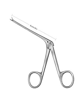 BELLUCCI, Ohrschere, Schaftlnge 8cm, gerade, spitz/spitz, Allgaier Instrumente, medishop.de