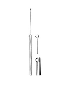 BUCK, Ohrkürette, gerade, stumpf, Figur 2, Allgaier Instrumente, medishop.de
