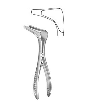 COTTLE, Nasenspekulum, Figur 1, Blattlnge 35mm, Allgaier Instrumente, medishop.de