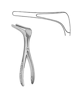 COTTLE, Nasenspekulum, Figur 3, Blattlnge 75mm, Allgaier Instrumente, medishop.de