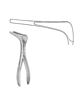 COTTLE, Nasenspekulum, Figur 4, Blattlnge 90mm, Allgaier Instrumente, medishop.de