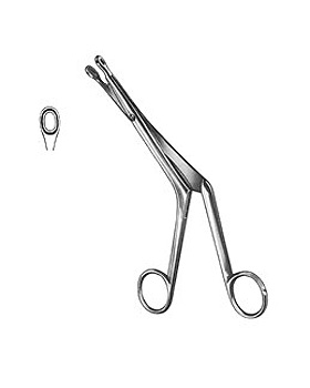 BRUENINGS, Septumzange, 19cm, Figur 2, Allgaier Instrumente, medishop.de