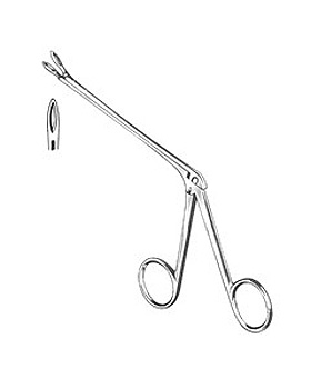 WEIL-BLAKESLEY, scharfe Nasenzange, Schaftlänge 11cm, ohne Hals, Figur 2, Allgaier Instrumente, medishop.de
