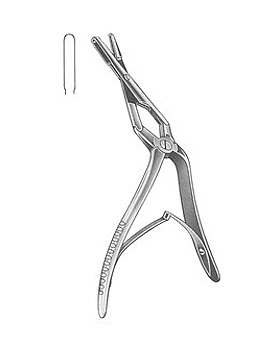 MIDDLETON-JANSEN, scharfe Nasenzange, 19cm, durchschn., mit bers., Allgaier Instrumente, medishop.de