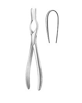 COTTLE-WALSHAM, Septum- Richtzange, 23cm, rechts, Allgaier Instrumente, medishop.de
