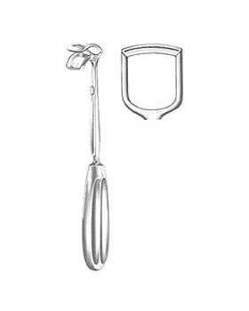 ST. CLAIR-THOMSON, Ringmesser, 21cm, mit Korb, Figur 3, Allgaier Instrumente, medishop.de