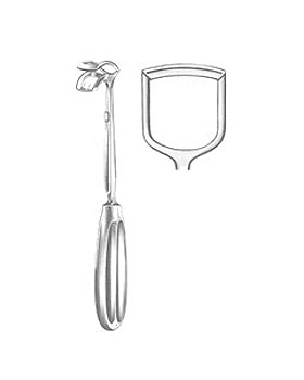 ST. CLAIR-THOMSON, Ringmesser, 21cm, mit Korb, Figur 4, Allgaier Instrumente, medishop.de