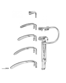 DAVIS-BOYLE, Mundsperrer,  Zungendrcke allein, Figur 5, mit Narkosezul., Allgaier Instrumente, medishop.de