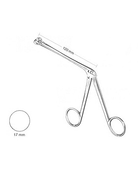 HARTMANN, Tonsillenzange, 19cm, durchschn., 17mm Durchmesser, Allgaier Instrumente, medishop.de