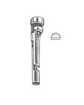 CORDES, Zangenaufsatz, halboval, durchschneidend, mit Gitter, Figur 3, Allgaier Instrumente, medishop.de