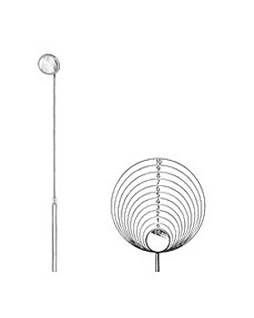 Kehlkopfspiegel mit festem Griff, Figur 5, 20mm Durchmesser, Allgaier Instrumente, medishop.de