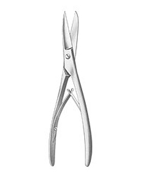 Knochenschere, 23cm, gerade, Allgaier Instrumente, medishop.de