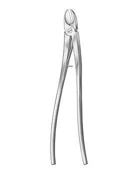 BETHUNE, Rippenschere, 34cm, Allgaier Instrumente, medishop.de