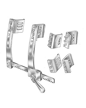 BURFORD, Rippensperrer, f�r Erwachsene, Spreizweite 300mm, Allgaier Instrumente, medishop.de