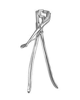 DE MARTEL-WOLFSON, Klemmenschliesszange 26cm, Allgaier Instrumente, medishop.de