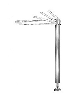 DE MARTEL-WOLFSON, Klemmenhalter, 23cm, Allgaier Instrumente, medishop.de