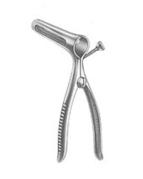 SIMS, Mastdarmspekulum, 15cm gefenstert, mit Stellschraube, Allgaier Instrumente, medishop.de