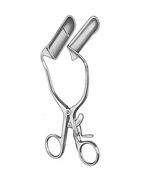 BARR, Mastdarmspekulum, 17cm, Blattgre 70x22mm, mit Loktite-Sperre, Allgaier Instrumente, medishop.de