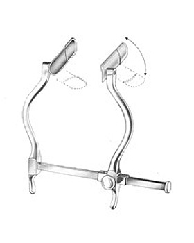 SMITH-BUIE, Mastdarmspekulum, 15cm, drehbare Bltter, 75 x 23mm, Allgaier Instrumente, medishop.de