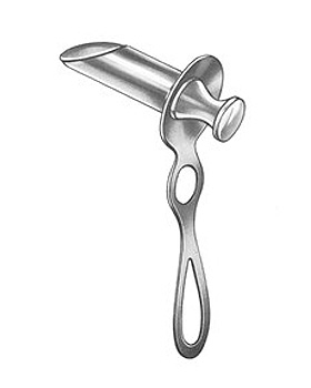 HIRSCHMANN, Anuskop, mit Obturator, Figur 1, 65 x 16mm Durchmesser, Allgaier Instrumente, medishop.de