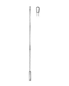 DESJARDINS, Gallensteinsonde, 28cm, federnd, Figur 1, zentr., Allgaier Instrumente, medishop.de