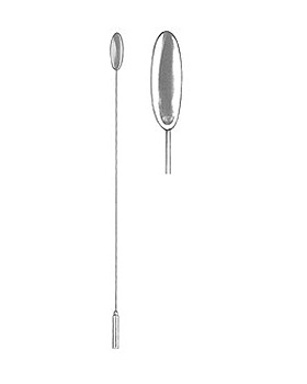 BAKES Gallenkanal-Dilatator, 30cm, Schaft biegsam, 10mm Durchmesser, Allgaier Instrumente, medishop.de