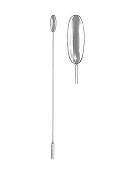 BAKES,  Gallenkanal-Dilatator, 30cm, Schaft biegsam, 12mm Durchmesser, Allgaier Instrumente, medishop.de